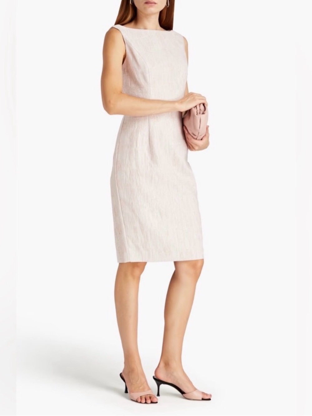 Black Halo Iona Sleeveless Sheath Dress size 4